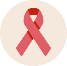 AIDS foundation ribbon icon