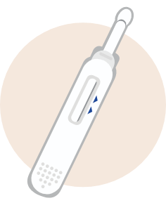Large at home HIV test icon